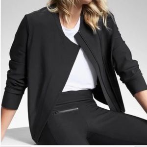 Athleta Stellar Cropped Blazer/Moto Jacket - Small